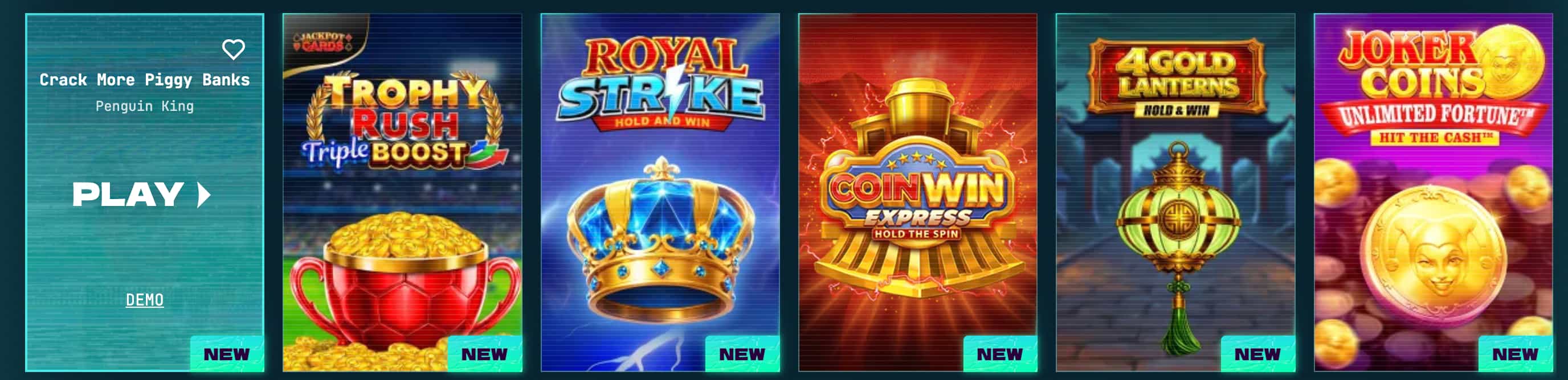 Illustration of an arcade-styled online casino lobby reviewed for Canadian players